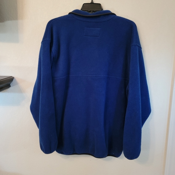 OUTDOOR URBAN TERRAIN Mens size XL Royal blue fleece pull over - Picture 4 of 4